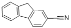 Structure of 9H-fluorene-2-carbonitrile