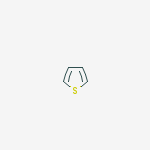 Structure of POLY(THIOPHENE-2,5-DIYL), BR TERMINATED