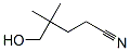 Structure of 5-hydroxy-4,4-dimethylvaleronitrile