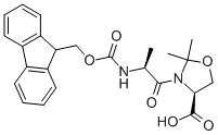Structure of FMOC-ALA-SER(YME,MEPRO)-OH