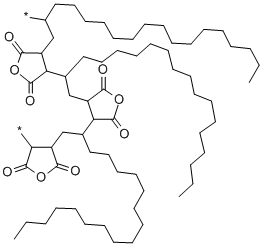 Structure of POLY(MALEIC ANHYDRIDE-ALT-1-OCTADECENE)