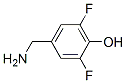 Structure of Phenol,4-(aminomethyl)-2,6-difluoro-