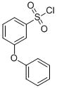 Chemical structure of Benzenesulfonylchloride, 3-phenoxy-