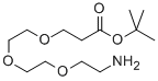 Structure of TERT-BUTYL 12-AMINO-4 7 10-TRIOXA-DODECA