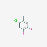 Structure of 1-Chloro-4,5-difluoro-2-methylbenzene