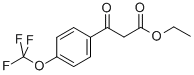 Structure of ETHYL 3-[4-(TRIFLUOROMETHOXY)-PHENYL]-3-OXOPROPANOATE
