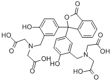 Chemical structure of PHENOLPHTHALEIN COMPLEXONE
