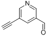 Structure of 3-PYRIDINECARBOXALDEHYDE,5-ETHYNYL-