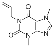 Structure of 1-Allyl-3,7-dimethyl-1H-purine-2,6(3H,7H)-dione