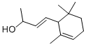Chemical structure of ALPHA-IONOL