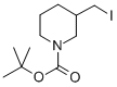 Structure of 3-Iodomethylpiperidine-1-carboxylic acid tert-butyl ester