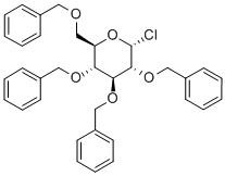 2,3,4,6-Tetra-O-benzyl-a-D-glucopyranosylchloride结构式