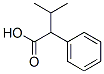 Structure of 3-methyl-2-phenyl-butanoic acid
