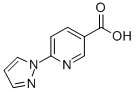 Structure of 6-(1H-Pyrazol-1-yl)nicotinic acid