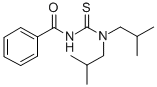 Structure of N-BENZOYL-N,N-DIISOBUTYLTHIOUREA