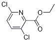 2-Pyridinecarboxylic acid, 3,6-dichloro-, ethyl ester结构式