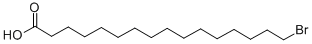 Structure of 16-Bromohexadecanoic acid