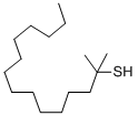 Structure of TERT-HEXADECYL MERCAPTAN