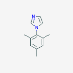 Structure of 1H-Imidazole, 1-(2,4,6-trimethylphenyl)-