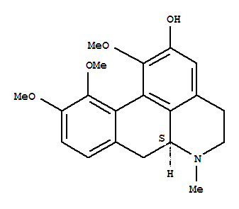 N-甲基-O10-甲基莲叶桐文结构式