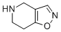 Structure of 4,5,6,7-TETRAHYDRO-ISOXAZOLO[4,5-C]PYRIDINE