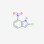 2-Chloro-7-nitro-1H-indole结构式