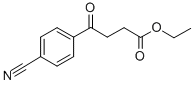 Structure of ETHYL-4-(4-CYANOPHENYL)-4-OXOBUTYRATE