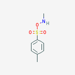 Structure of O-Methylhydroxylamine 4-methylbenzenesulfonate