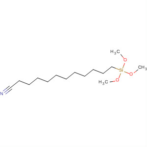 Structure of 11-Cyanoundecyltrimethoxysilane
