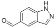 Structure of 1H-INDAZOLE-5-CARBALDEHYDE