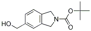 Structure of 2H-Isoindole-2-carboxylic acid, 1,3-dihydro-5-(hydroxymethyl)-,1,1-dimethylethyl ester