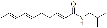 Structure of N-ISOBUTYL-2,6,8-DECATRIENAMIDE