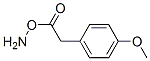 Structure of Amino-4-methoxyben-zeneacetic acid
