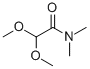 N,N-二甲基-2,2-二甲氧基乙酰胺结构式