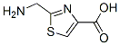 Structure of 2-(Aminomethyl)-4-thiazolecarboxylic acid