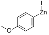 Structure of 4-METHOXYPHENYLZINC IODIDE