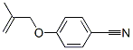 Structure of Benzonitrile,4-[(2-methyl-2-propen-1-yl)oxy]-