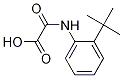 ACETIC ACID, 2-[[2-(1,1-DIMETHYLETHYL)PHENYL]AMINO]-2-OXO-结构式