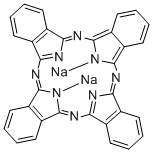 Structure of SODIUM PHTHALOCYANINE