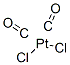 Structure of dicarbonyldichloroplatinum