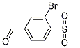 Structure of 3-Bromo-4-(methylsulfonyl)benzaldehyde