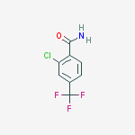 2-CHLORO-4-(TRIFLUOROMETHYL)BENZAMIDE, 99%结构式
