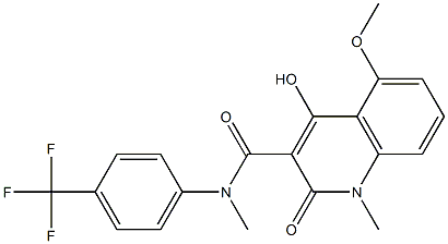 Structure of tasquinimod