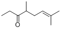 Structure of 2,5-DIMETHYL-2-OCTEN-6-ONE