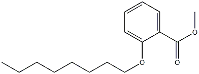 Structure of methyl 2-octyloxybenzoate