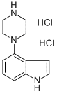 Structure of 4-(1-PIPERAZINYL)-1H-INDOLE DIHYDROCHLORIDE