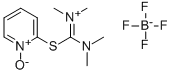 Structure of 2-(1-Oxy-pyridin-2-yl)-1,1,3,3-tetramethylisothiouronium tetrafluoroborate