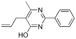 Structure of 5-allyl-6-methyl-2-phenylpyrimidin-4-ol