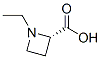 Structure of 2-Azetidinecarboxylicacid, 1-ethyl-, (2S)-