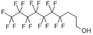 1H,1H,2H,2H,3H,3H-PERFLUORODECAN-1-OL结构式